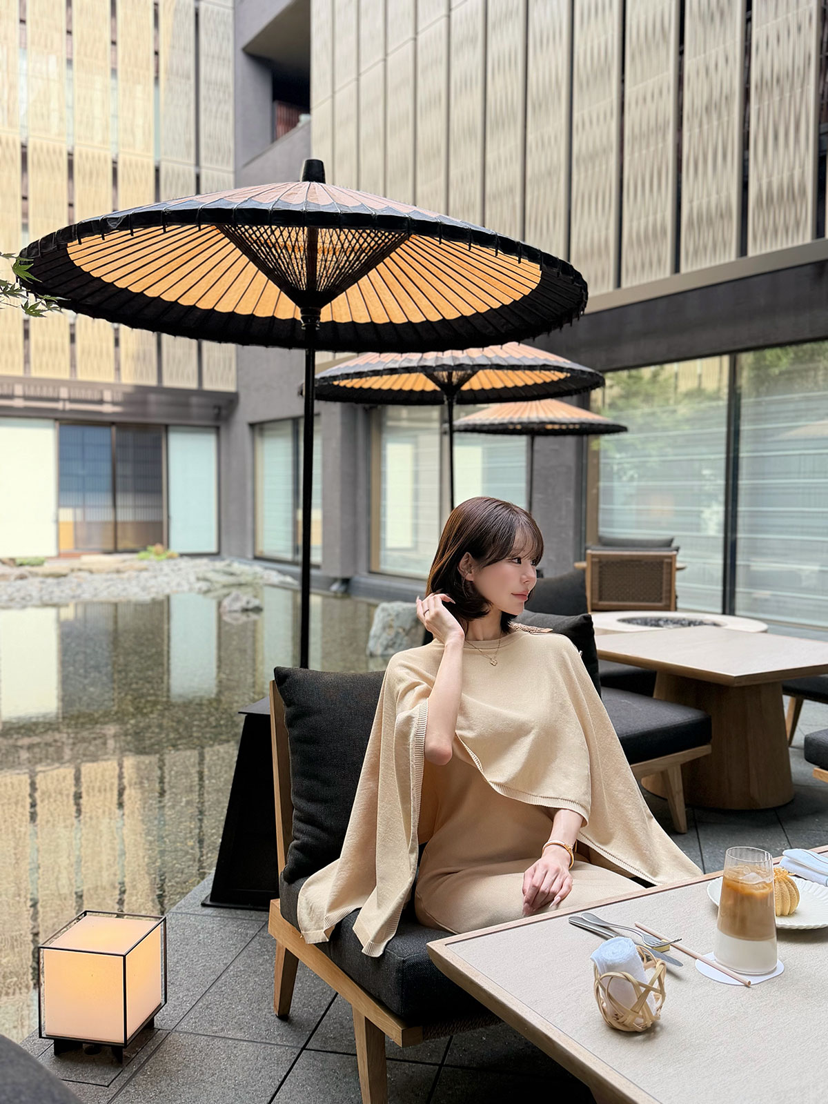 ���� Etoffe Belt Cape ops ���顼:�֥�å����饤�ȥ١�����