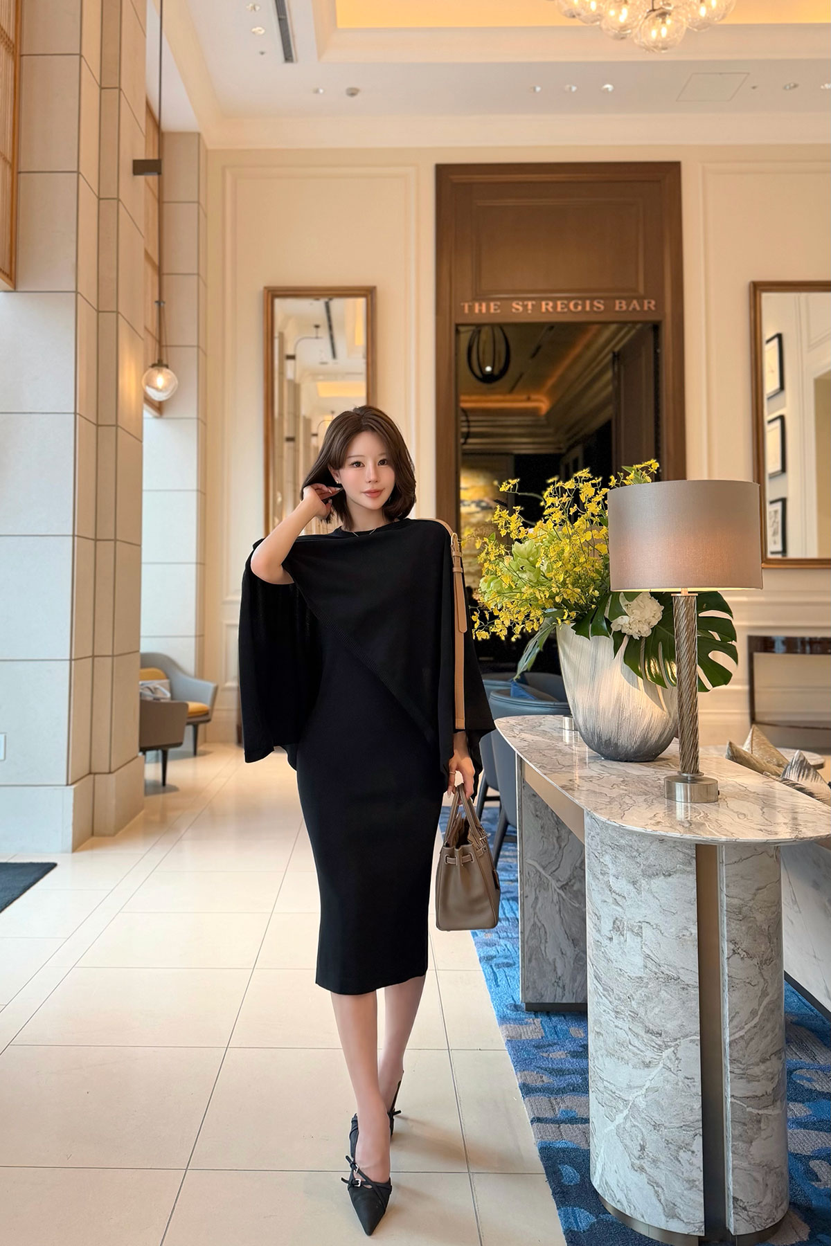 ���� Etoffe Belt Cape ops ���顼:�֥�å����饤�ȥ١�����