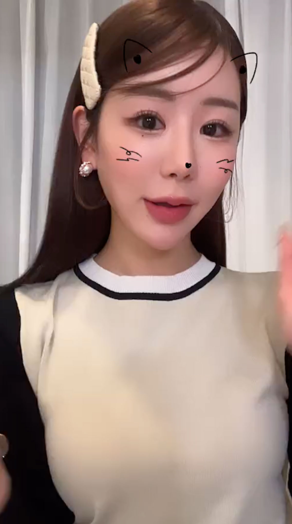 ゴールドピアス　パール付き　（ぱんくん） SAORIさんご着用】ゴールドパールピアス｜ピアス｜ノジェス 公式