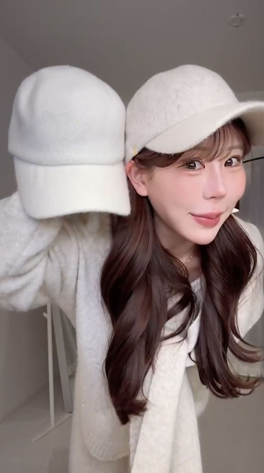 SEE SEE WOOL HAT アイボリー SEE SEE WOOL HAT アイボリー