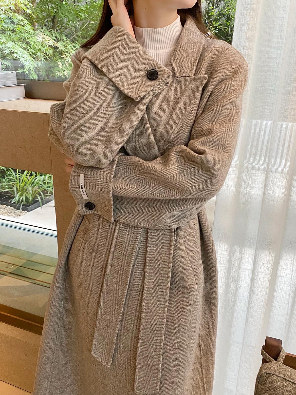 ROYAL handmade wool coat 